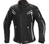 Büse Mugello Chaqueta textil de la motocicleta de las señoras, negro, tamaño 44 para Mujer