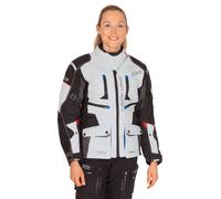 BÜSE Open Road II Chaqueta Textil Gris/Negro/Rojo/Azul 34 mujeres