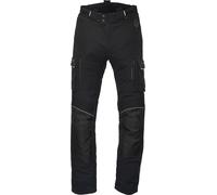 Büse Open Road III Pantalón textil de moto impermeable, negro, Talla 52
