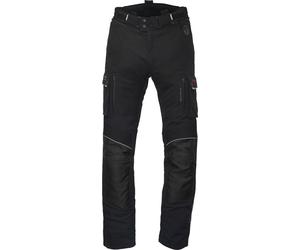 Büse Open Road III Pantalón textil de moto impermeable, negro, Talla Long 106