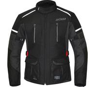 Büse Rider Chaqueta textil impermeable para moto, negro, tamaño 5XL para Hombres