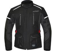 Büse Rider Chaqueta textil impermeable para mujer, negro, tamaño 40
