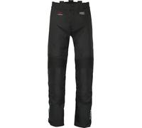 Büse Rider Pantalón textil de moto impermeable, negro, Talla 3XL