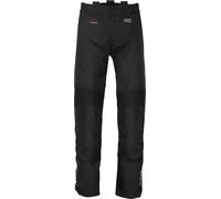 Büse Rider, pantalones textiles impermeables 98 male Negro
