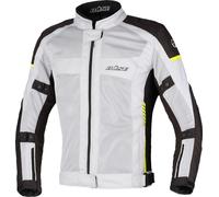 Büse Santerno Chaqueta textil para motocicletas de señoras, gris, tamaño 40 para Mujer