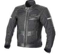 Büse Sunride Chaqueta de cuero para motocicleta, negro, tamaño 48 para Hombres
