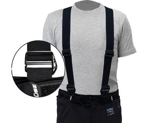 Büse Tirantes con ganchos, negro, Talla M
