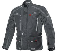 Büse Torino II Chaqueta textil de motocicleta, negro-gris, tamaño S para Hombres
