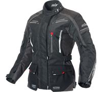 Büse Torino II Chaqueta textil de motocicleta para damas, negro-gris, tamaño 56 para Mujer