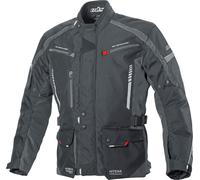 Büse Torino II, chaqueta textil impermeable 4XL male Negro/Gris Oscuro