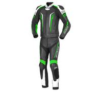 Büse Tormo Conjunto Cuero 2 Piezas Negro/Verde 54 hombres