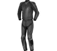 Büse Tormo Conjunto Cuero 2 Piezas Negro/Antracita 54 hombres