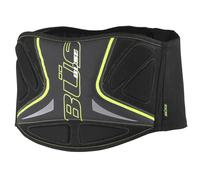 Büse Ultimate Correa del riñón, negro-amarillo, tamaño 4XL para Hombres