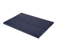 Bueuwe Funda con Teclado para Galaxy Tab S8 Plus - 12.4" - 2022 - Smart Trackpad - Teclado Delgado con Soporte para S Pen - Retroiluminación De 7 Colores - Teclado Alemán QWERTZ,Armada