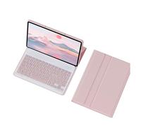 Bueuwe Funda Teclado para Huawei MatePad 11.5 S 11.5 Pulgada 2024/2025, Teclado inalámbrico Bluetooth Desmontable, Funda Protectora Delgada,Soft Pink