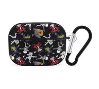 Buewutiry Funda compatible con Airpods Pro de 2ª generación - Funda de esqueleto de momia zombi compatible con Airpods Pro, bonita funda compatible con Airpods Pro 2