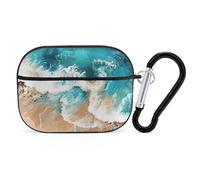 Buewutiry Funda compatible con Airpods Pro de 2ª generación, funda Ocean Wave Crash compatible con Airpods Pro, bonita funda compatible con Airpods Pro 2