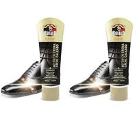 Búfalo Classic - Betún en Crema para Zapatos, Cuidado del Calzado, Crema Color Negro que Nutre, Protege y da Brillo, Óptimo para Pieles Lisas - Tubo de 50ml (Paquete de 2)