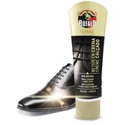 Búfalo Classic - Betún en Crema para Zapatos, Cuidado del Calzado, Crema Color Negro que Nutre, Protege y da Brillo, Óptimo para Pieles Lisas - Tubo de 50ml