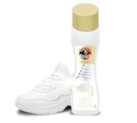 Búfalo Express - Crema Autobrillante Color Blanco Formulada con Aceite Natural de Almendras, Cuidado del Calzado y Color, Brillo Intenso Inmediato - Frasco de 50ml