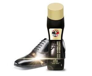 Búfalo Express - Crema Autobrillante Color Negro Formulada con Aceite Natural de Almendras, Cuidado del Calzado y Color, Brillo Intenso Inmediato - Frasco de 50ml