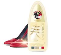 Bufalo Express - Esponja Autobrillante, Limpieza y Brillo Inmediato, Especialmente Indicado para Pieles Lisas, Incolora - 70 Aplicaciones Aprox