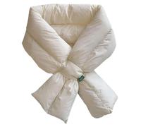 Bufanda acolchada con tejido de densidad | Bucle fácil de tirar, tela diseñada para conservar forma, cobertura cálida para cuello para desplazamientos y
