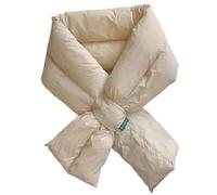 Bufanda acolchada con tejido de densidad | Bucle fácil de tirar, tela diseñada para conservar forma, cobertura cálida para cuello para desplazamientos y