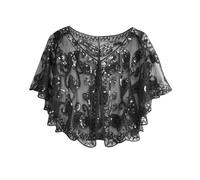 Bufanda Adornada Con Lentejuelas De 1 Pieza, Bufanda Fina Con Lentejuelas, Bufanda Vintage De Los Años 20, Bufanda De Vestido De Noche, Bufanda Elegante Para Mujer, Accesorio De Ropa De Moda