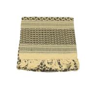 Bufanda árabe táctica del desierto a prueba de viento chal del ejército cubierta for el cuello envoltura for la cabeza for hombres caza al aire libre senderismo(Beige)