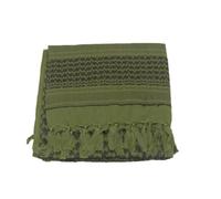 Bufanda árabe táctica del desierto a prueba de viento chal del ejército cubierta for el cuello envoltura for la cabeza for hombres caza al aire libre senderismo(Green)