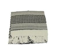 Bufanda árabe táctica del desierto a prueba de viento chal del ejército cubierta for el cuello envoltura for la cabeza for hombres caza al aire libre senderismo(White)