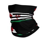 Bufanda Bandera De Estados Unidos Y Bandera del Sahara Occidental Blanca Protección UV Calentador De Cuello Protección Solar Cuello Pañuelo para Adulto Caza Yoga