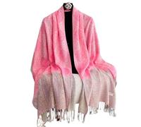 Bufanda Bohemia de otoño for Mujer, Cachemira, Jacquard, Pashmina, diseño Floral, Manta Gruesa, Suave, cálida, Chal, Poncho, Estola(Color 10)