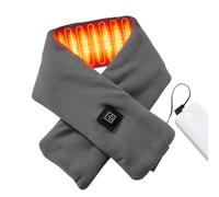 Bufanda calefactora - Banda eléctrica a prueba de viento con 3 ajustes para el cuello, calentador para cuello de invierno, para snowboard, viajes, ciclismo, equitación, senderismo, correr