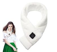 Bufanda calefactora eléctrica,Bufanda calefactora | Bufandas calentadas recargables - Calentador de cuello con 3 ajustes de temperatura, soporte de cuello calentado para montañismo, esquí, caminar, ju