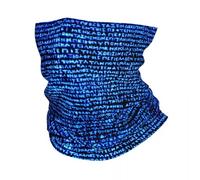 Bufanda cálida invierno pañuelo griego antiguo personalizado Cuello Polaina a prueba viento Cubierta bufanda facial a prueba viento Mujeres Hombres Alfabeto Historia Historia Sombrero Tubo Balaclava