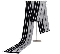 Bufanda clásica súper suave para hombres Bufanda de invierno a cuadros de cachemira Bufandas para hombres-Long Leisure Business Neckerchief 70.82IN * 11.82IN-02#-175 * 30CM