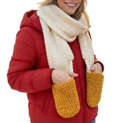 Bufanda con bolsillos, Cache-Col Ajustable en Tricot pour Costume,Foulards pour Chiens | Accessoire Photo pour Chiot pendant les Fêtes d'Hiver et le Nouvel An