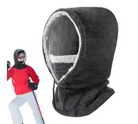 Bufanda con Capucha para la Temporada de Invierno - Gruesa y cálida Impermeable al Viento, Cubierta Facial para Moto y Ciclismo, para Senderismo, esquí, Viaje, lanzadera, Patinaje, Patinaje