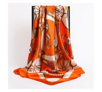Bufanda cuadrada de satén con estampado chal seda for mujer, bandas for el pelo Retro, pañuelo for la cabeza, diadema, Bandana Para Uso Diario, Fiestas Decoración(57)