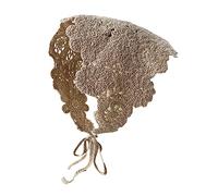Bufanda De Cabello Banda Flor Mujeres Mujer Squuff Elástico Dulce Turbante Accesorios Para Verano Bufanda Triángulo Tejido