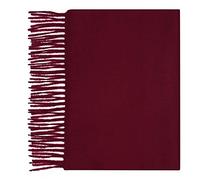 Bufanda de cachemira 100% cachemir de Oxfords, simple, marrón, Talla única