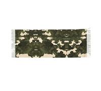 Bufanda de camuflaje militar para mujer, chales y envolturas para vestido de noche, dama de honor, boda, novia, invierno, cálido, largo y grande.