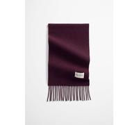 Bufanda de lana tejida Black Cherry ONE_SIZE