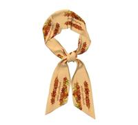 Bufanda de moda para mujer con estampado de bandera de Groenlandia, ligera, transpirable y versátil de satén de seda para todas las ocasiones, Haapy Acción de Gracias, Talla única