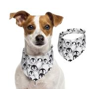 Bufanda de Navidad con estampado de pingüinos lindos para mascotas, accesorio para invierno, regalo de temporada y atuendo de vacaciones