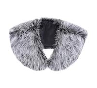 Bufanda de piel sintética vikinga para hombre, abrigo de piel sintética vikinga, estola