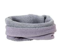 Bufanda de punto tipo cuello color gris plata jaspeado | Sterntaler