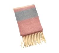 Bufanda De Rayas Coloridas Para Niños Con Detalle De Flecos Pañuelo Cálido Y Transpirable Para Días Fríos Adecuado Para Bufanda De Invierno Cálida De 3 a 12 Años